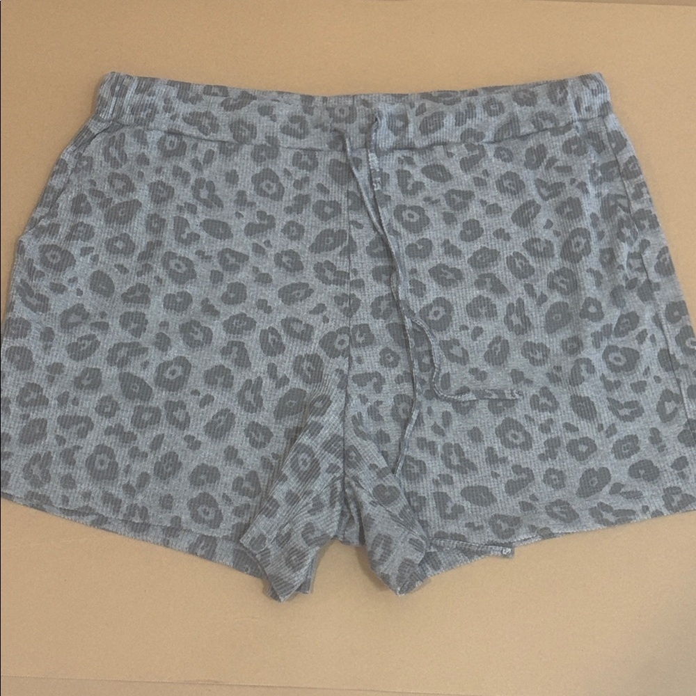 Leopard Print Shorts